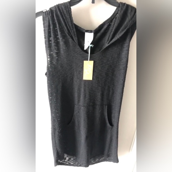 Black swim suit cover up - Picture 5 of 6